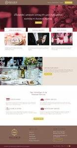 Exclusive Mini Banquets Website Development | StrategyNook
